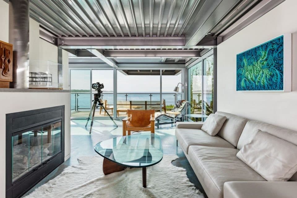 Croquis architectural - Maison moderne